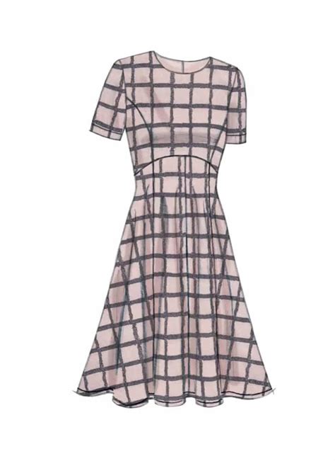 Vogue Sewing Pattern for Womens Dress Princess Seam Dress - Etsy