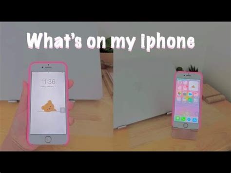 🌷What’s on my iPhone 8 | aesthetic | minimalistic - YouTube