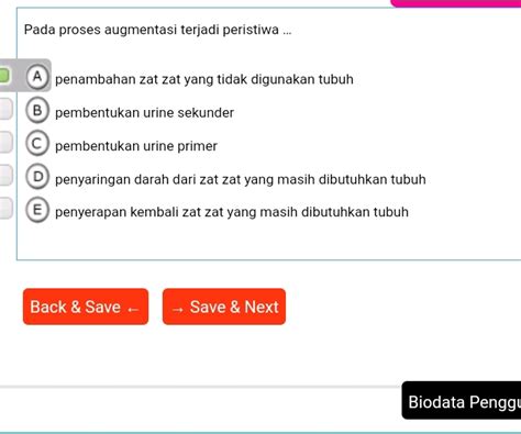 Pada proses augmentasi terjadi peristiwa A penambahan zat zat yang ...