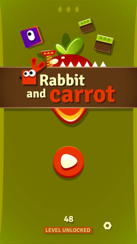 🕹️ Play Rabbit and Carrot Game: Free Online Carrot Collecting Easter ...