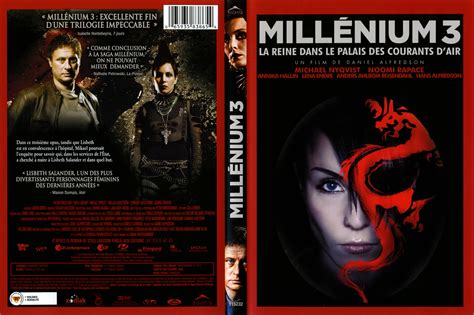 Jaquette DVD de Millenium 3 La reine dans le palais des courants d'air ...
