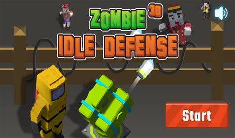 Zombie Idle Defense 3D - Play Online