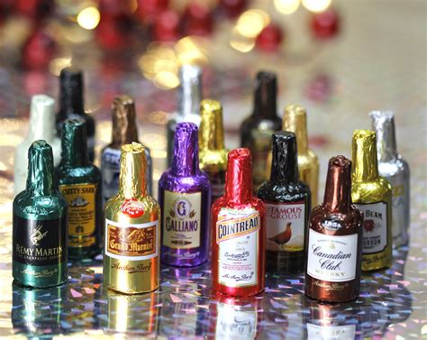 Anthon Berg Chocolate Liqueur Bottles - TheHolidayBarn.com
