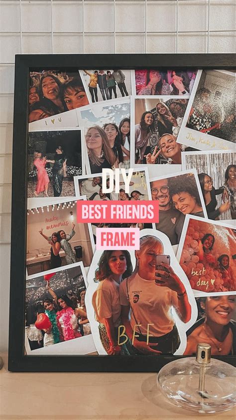 gift idea... | Friends picture frame, Photo frame gift, Photo collage