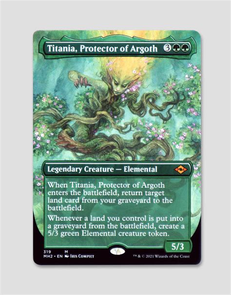 Titania, Protector of Argoth #319 Holo from Modern Horizons 2 (MH2) MTG ...