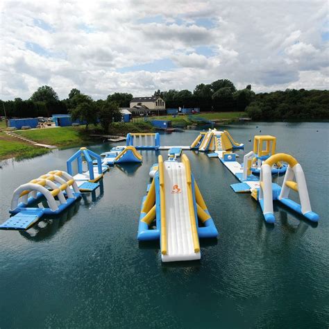 Floating Obstacle Course For Water Park - Bouncia |Inflatable Water ...