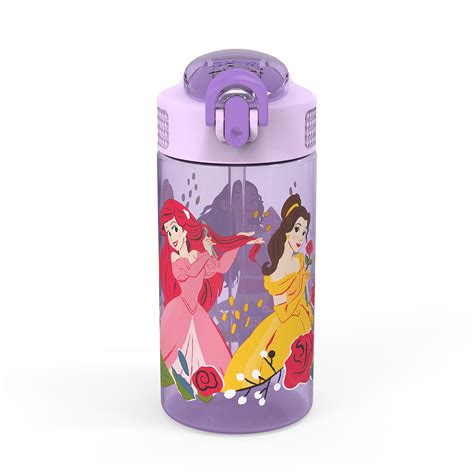 Zak Designs Disney Ultimate Princess 16 Fluid Ounces Reusable Leakproof ...