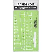 Rapidesign Structural Cross-Section Template, 1 Each | Ubuy India