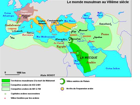 les debuts de l'islam - Histoire-géo à Crécy en Ponthieu