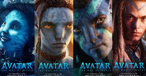 Les personnages d'Avatar 2 s'affichent : les 8 héros de la Voie de l ...