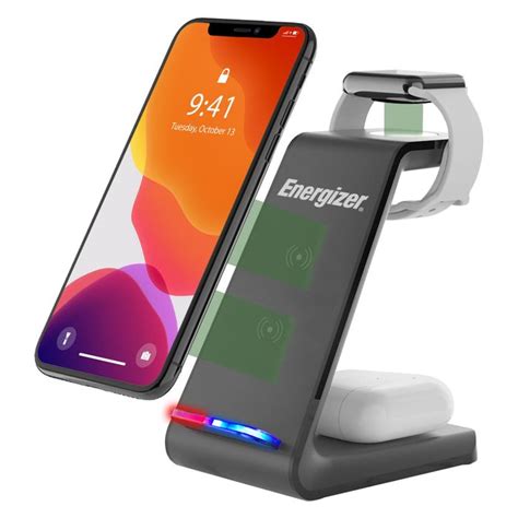 Energizer 3 in 1 Desktop Charging Station for Apple Devices