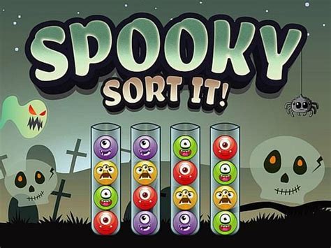Spooky Sort It Game - Play Spooky Sort It Online for Free at YaksGames