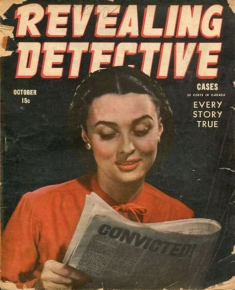 Revealing Detective Cases October 1945, , Every Story True Magazi