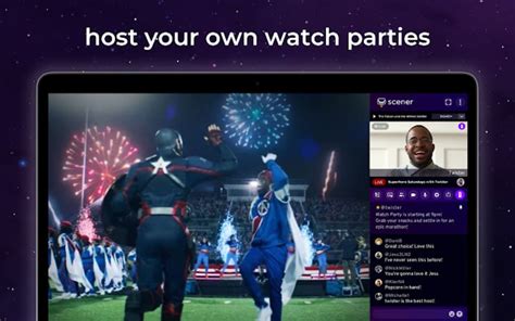 Scener – Virtual Movie Theater Google Chrome 용 - 확장 프로그램 다운로드