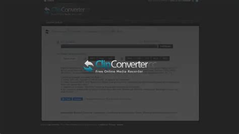 ClipConverter - Le meilleur convertisseur vidéo et audio