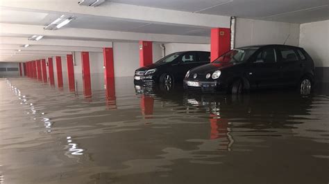 VIDEO - Parking inondé, berges emportées : les dégats des crues dans le ...