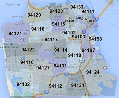 California zip code map - polfstar