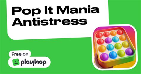Pop It Mania Antistress (by syrHamster): Play Online For Free On Playhop