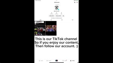 Follow our brand new TikTok account. - YouTube