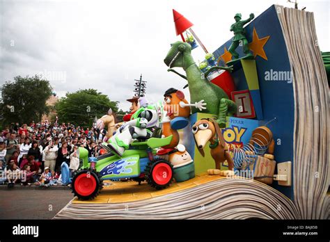France Paris Euro Disney entertainment park Toy Story Stock Photo - Alamy