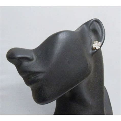 acier dore trèfles en boucles oreilles | Grossiste Aubervilliers bijoux ...