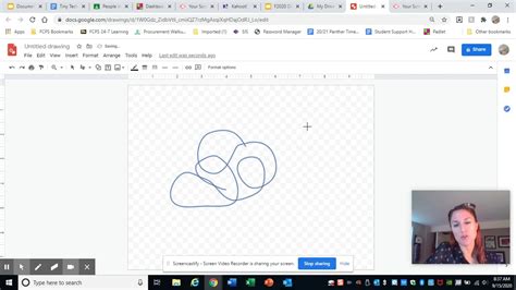 Google Drawing Free Hand Draw