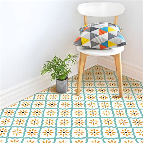 Sticker Sol avec laminat de Protection en Plastique Anti-dérapant ...