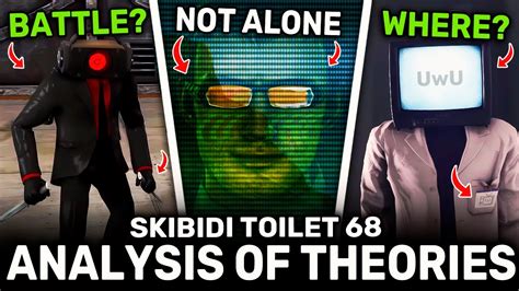 HE'S NOT ALONE! - ANALYSIS of THEORIES SKIBIDI TOILET 68 - SECRET AGENT & Episode 68 & ALL SECRETS