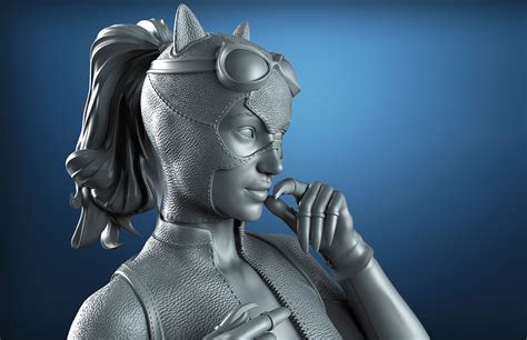 Catwoman Busto Modelo de impresión 3D STL