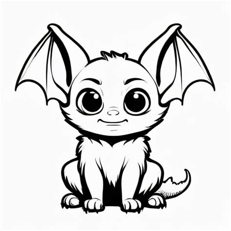 Page 6 | 7,000+ Cute Bat Coloring Book Pictures