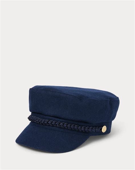 Wool-Blend Fisherman Cap