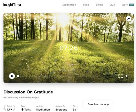 CMP Featured on Insight Timer (Again) — Community Mindfulness Project
