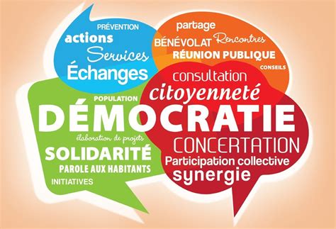 POUR DEVELOPPER LA DEMOCRATIE DE PROXIMITE ET LA PARTICIPATION ...