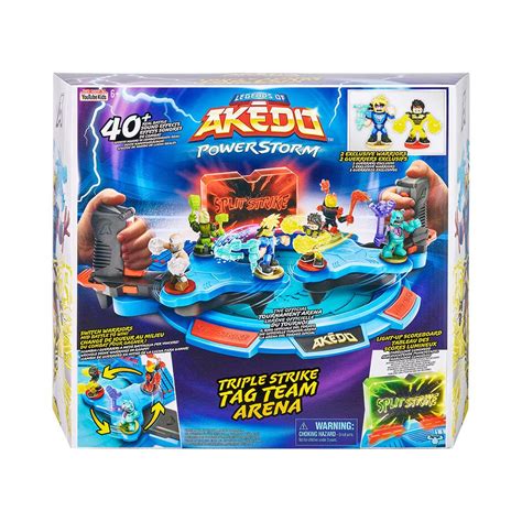 Enter the Legends of Akedo Powerstorm Triple Strike Tag Team Arena and ...