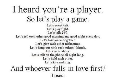 Love is not a game | Player quotes, Love quotes for him, Lets play a game