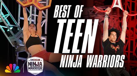 Watch American Ninja Warrior Web Exclusive: Top Six Best Teenage Ninja ...