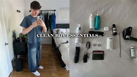 CLEAN BOY AESTHETIC ESSENTIALS: replica cologne, every other thursday cardholder & accessories