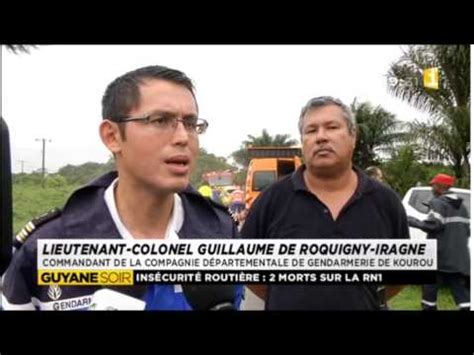Accident mortel à Kourou