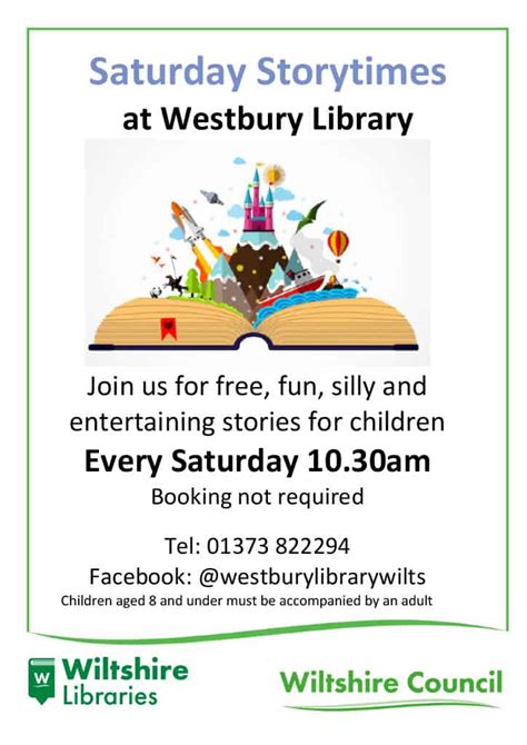 Saturday Story Time – Westbury Festival