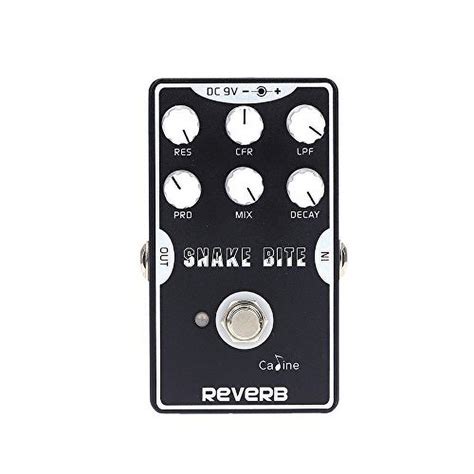 Caline CP-26 Snake Bite Reverb Pedal True Bypass Long Lush Reverb up to ...