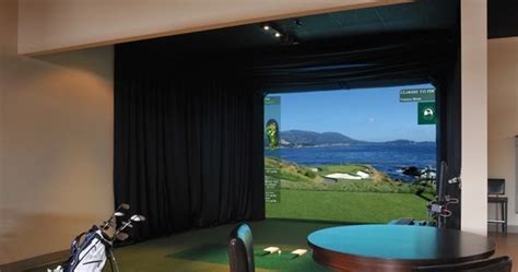 New Car Dealer Perk: Golf Simulator