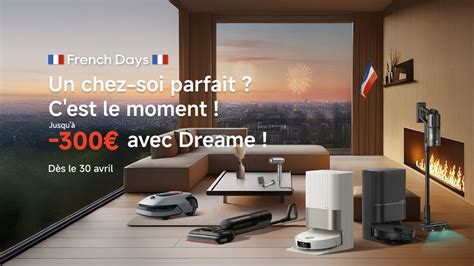 Aspirateur Dreame : les French Days font fondre les prix de ces ...