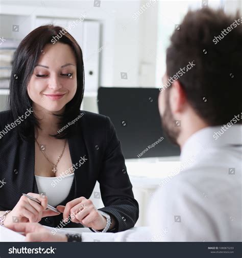 Man Woman Interview Office New Work Stock Photo 1080873233 | Shutterstock