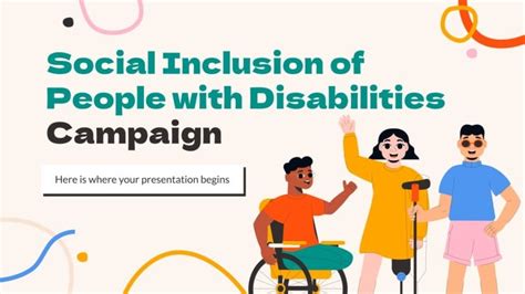 Campagne pour l'inclusion sociale des personnes handicapées