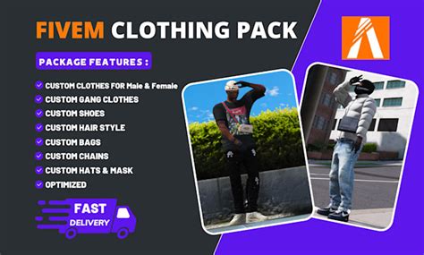 Give you the best clothing pack for fivem by Zoksy77 | Fiverr