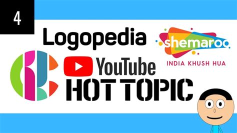 Logo History Rebooted #4 - Logopedia, Shemaroo, CBBC, YouTube, and Hot Topic