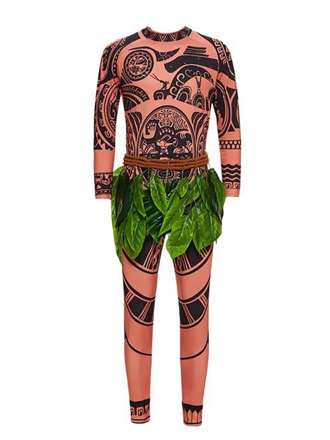 Men's Polynesian Tattoo Costume – YOMORIO