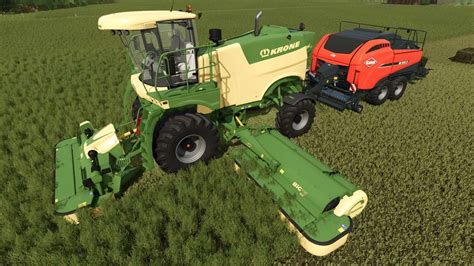 FS25 Mower And Wrapper With Hitch v1 (1) - Farming simulator 19 / 17 ...