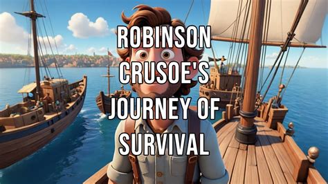 Robinson Crusoe's Journey of Survival. ✨🌴(fairy tale)