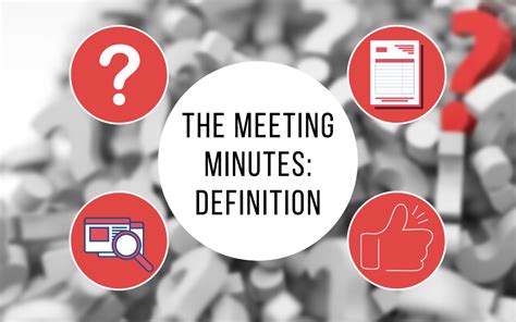 The meeting minutes: definition - Perfony